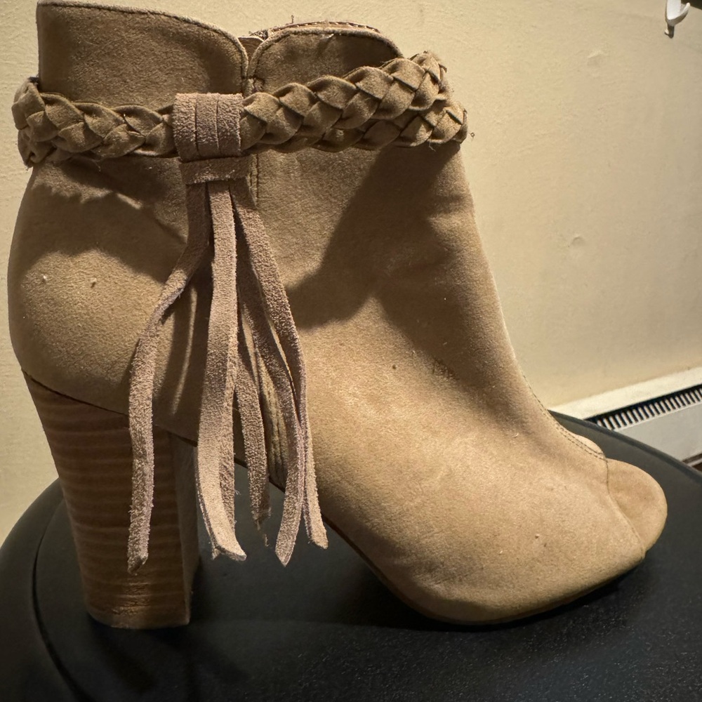 Belinda XO Open Toe Ankle Boots